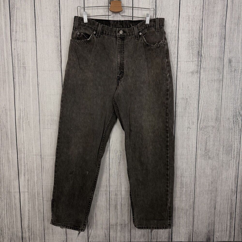 VTG Levi's 560 Men's W36 x L30 Orange Tab Loose Tapered Denim Jeans